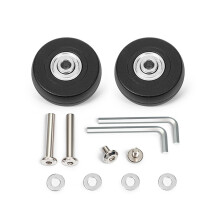 2PCS Quiet Rolling Suitcase Replacement Wheels Plastic-2model