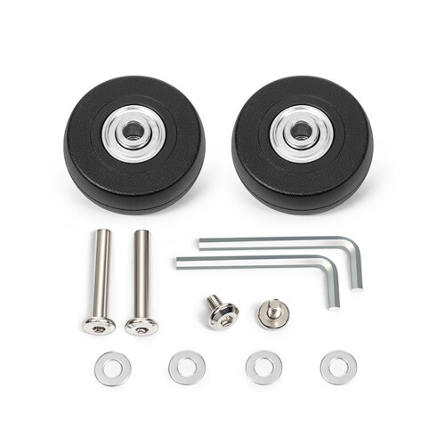 2PCS Quiet Rolling Suitcase Replacement Wheels Plastic-2model