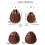 Compact PU Coin Purse Secure Drawstring Closure-style1 small 4