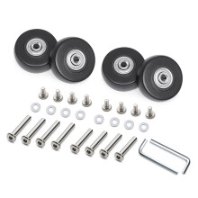 4PCS Quiet 360 Spin Luggage Wheels Practical Plastic-2model