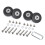 4PCS Quiet 360 Spin Luggage Wheels Practical Plastic-2model 1