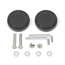 2PCS Plastic Suitcase Replacement Rollers Quiet Wheels-50model