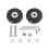 2PCS Plastic Luggage Replacement Casters Noise Reducing-42model 1