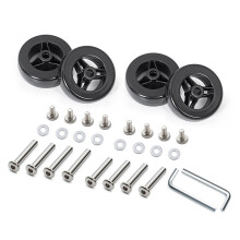 4 Pieces Universal Fit Luggage Wheels Practical Plastic-33model