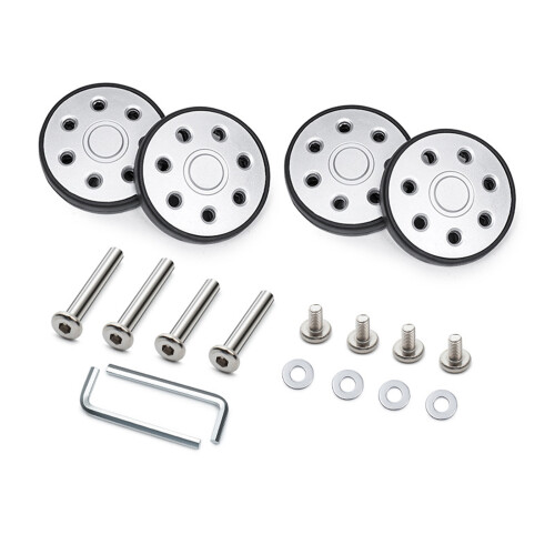 4PCS Plastic Luggage Replacement Wheels 360 Degree-13model