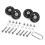 4 Pieces Universal Fit Luggage Wheels Practical Plastic-41model 1