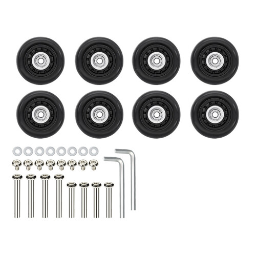 8PCS Luggage Roller Wheels Universal Fit Practical-14model