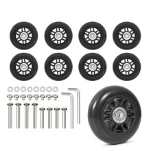 8PCS Quiet Rolling Suitcase Replacement Wheels-22model