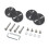 4PCS Quiet 360 Spin Luggage Wheels Practical Plastic-44model 1