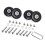 4PCS Quiet Rolling Practical Plastic Luggage-14model 1