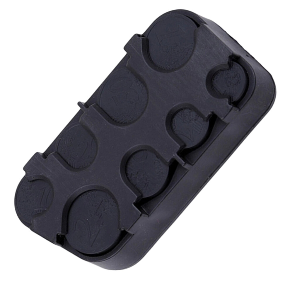 Large Capacity Coin Holder For Car Change Holder- Black 7754000355150
