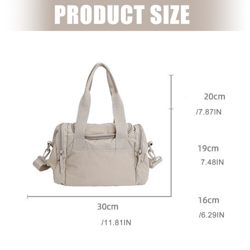 Nylon Shoulder Bag Fabric Quick Dry Technology Casual-Green 2