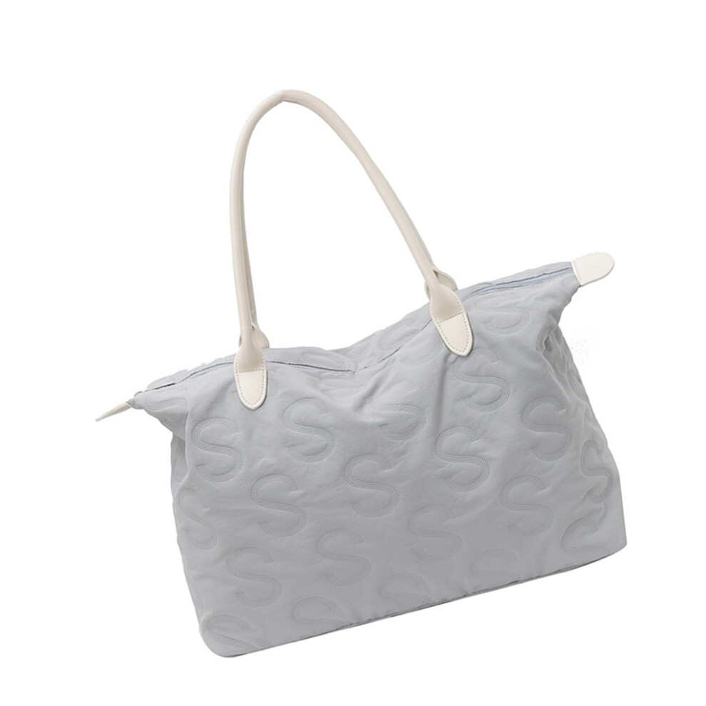 Toted Bag for Women Top Handle Handbag Purses,Shoulder-Gray-image-OPC-PMZR2FV-NEW