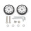 2PCS Multi Compatibility Luggage Rollers Practical-46model 1
