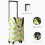 Adjustable Height Foldable Trolley Cart With-white flowers 7