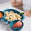 Φορητά πιάτα μωρού για νήπια, πλάκες ισχυρής αναρρόφησης χωρίς BPA, 6