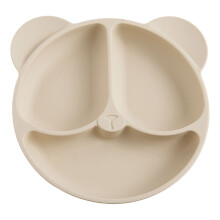 Conjunto de alimentação próprio para lava-louças, ideal para introdução alimentar participativa (BLW), feito de silicone de qualidade alimentar