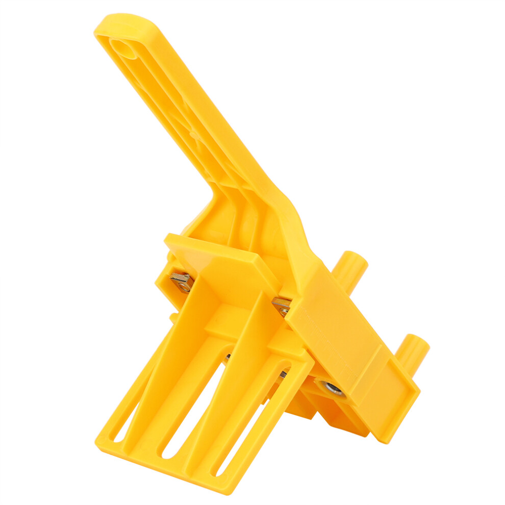 Diy Handheld Drilling Locator For Woodworking Straight Hole Perforation Yellow 7641362020171
