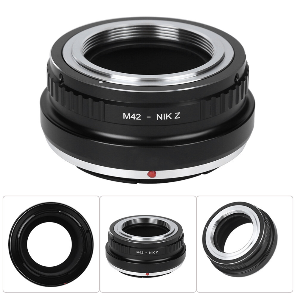 M42-Nik Z Aluminium Lens Adapter Ring For Nikon Z Mount Cameras 7891362021153