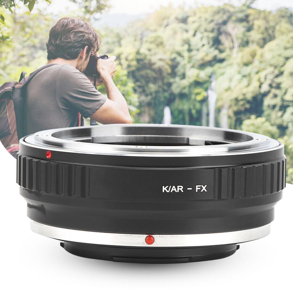Fikaz Ar Fx Lens Mount Adapter For Konica To Fuji Fx Cameras Aluminum 4921362021389