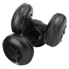 Wassergefüllte verstellbare Kurzhanteln 8-10kg Schwarzes Yoga-Fitness-Equipment
