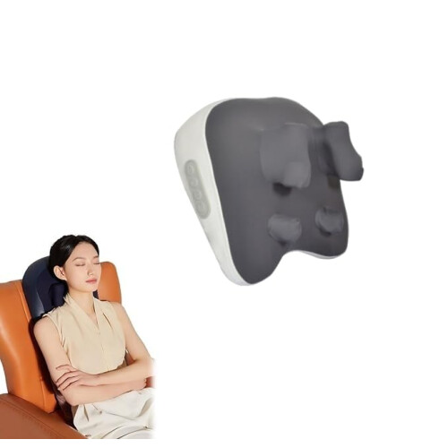 Neck and Shoulder Massage Pillow (Gray)
