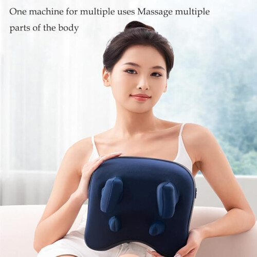 Neck and Shoulder Massage Pillow (Gray) 2
