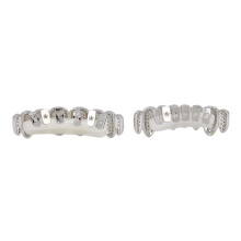 Hip Hop Teeth Set Prop for Halloween Party Costume Accessory Gift