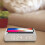 3-in-1 Digital Bedside Clock Thermometer Wireless Charger, Silver 1