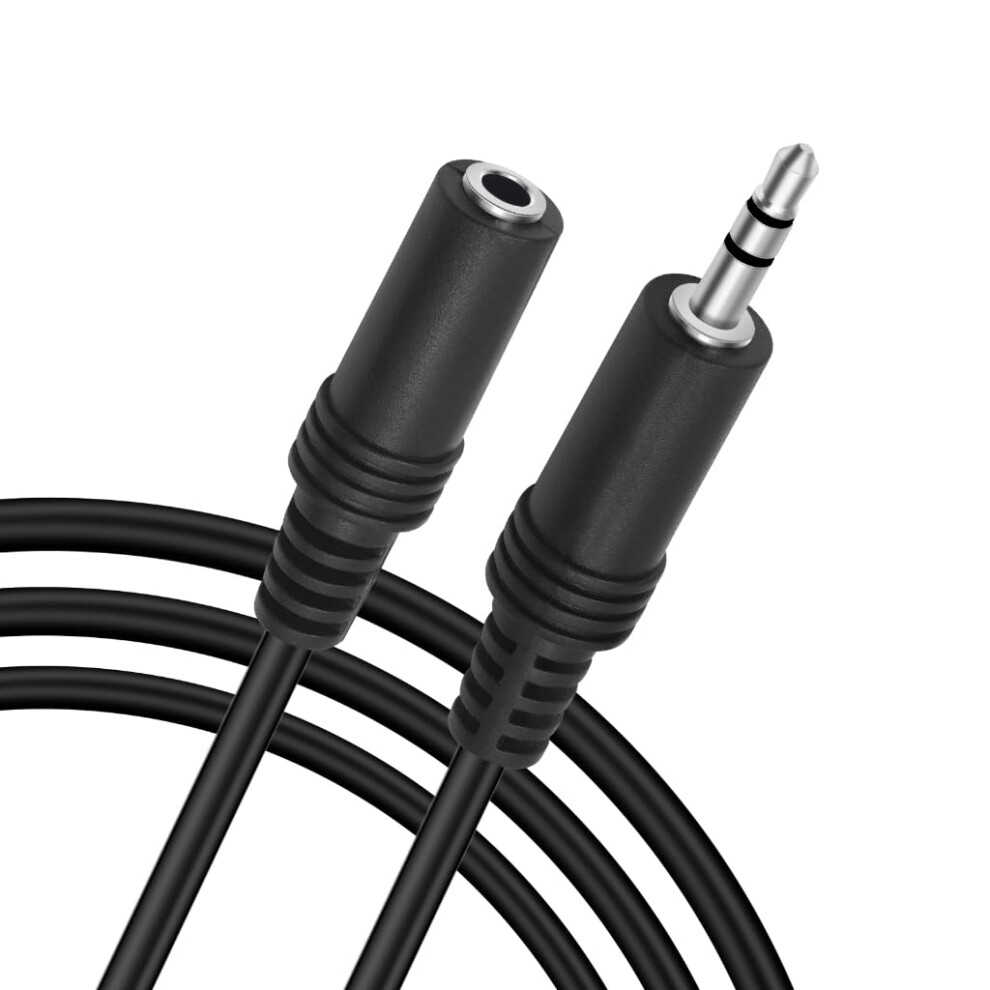 3.5Mm Male To Female Cable Hifi Sound 1/8Inch Extension Cable Compatible For Smartphones Tablets 19.7In/39.4Inch 1M 9105992111824