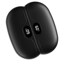 Dubbele magnetische handwarmer met intelligente-Zwart