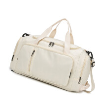 Sac de sport ergonomique et étanche, zones de rangement-Beige