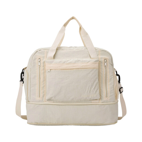 Sac de voyage pratique Oxford, compartiment intérieur-Beige