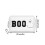 Halloween Makeup Bag Large Capacity Storage Bag Toiletry-White 4