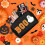 Halloween Makeup Bag Large Capacity Storage Bag Toiletry-White 6