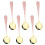 Unique Style Elegant Soup Spoons, Stainless Steel Classic Pattern for Modern Comfortable Dining 1