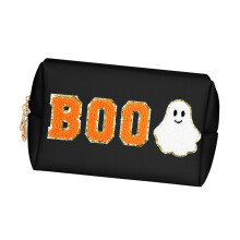 Halloween Boo make-up tas make-up tas reistoilettas-Zwart
