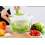 Large-Scale Produce Washer with Easy Spin Drying Mechanism, Multifunctional Vegetable Drying Solution for Streamlined Kitchen Preparation 3