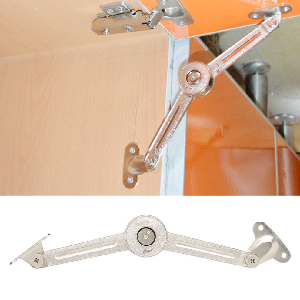 Zinc Alloy Hydraulic Support For Cabinets, Nickel Plated, 163G 3231362036100