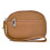 WLeather Wristlet Clutch Wallet Purses Zippers Keychain-Khaki 1