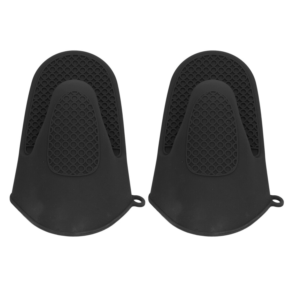 Oven Mitt Silicone Grip, Professional Oven Mitts for Your Kitchen Needs, Protective Heat Insulation Mini Oven Gloves, Durable Oven Mitts Gloves for Co