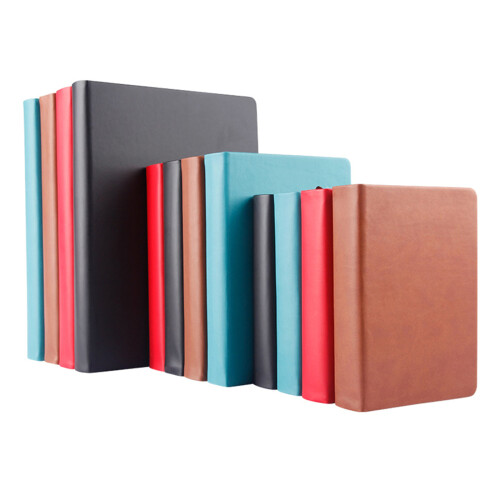 Hardcover-Notizbuch, 660 Seiten, blanko, verdicktes-Rot A6 2