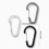 5Pcs Practical Spring Gate Carabiner Clip With Flat-Lake blue 4