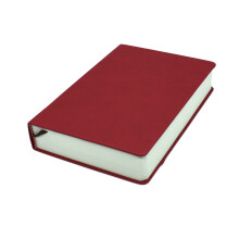 Hardcover-Skizzenbuch, Leder-Notizbuch, 660 Seiten,-Rot A5