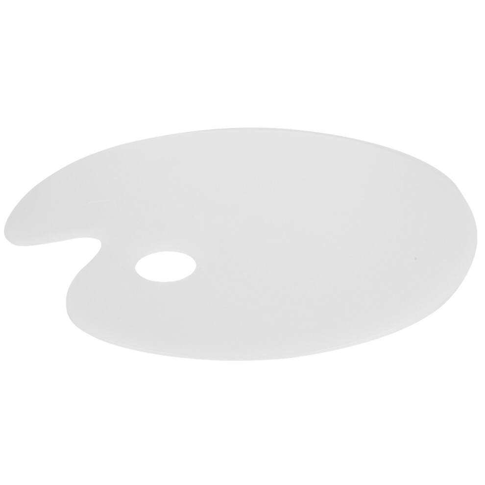 Acrylic Oval Paint Palette 30X40cm Clear Art Mixing Tray School Supplies 8411362037351