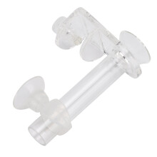 Acrylic Fish & Shrimp Feeding Tube - Transparent, 56g Capacity