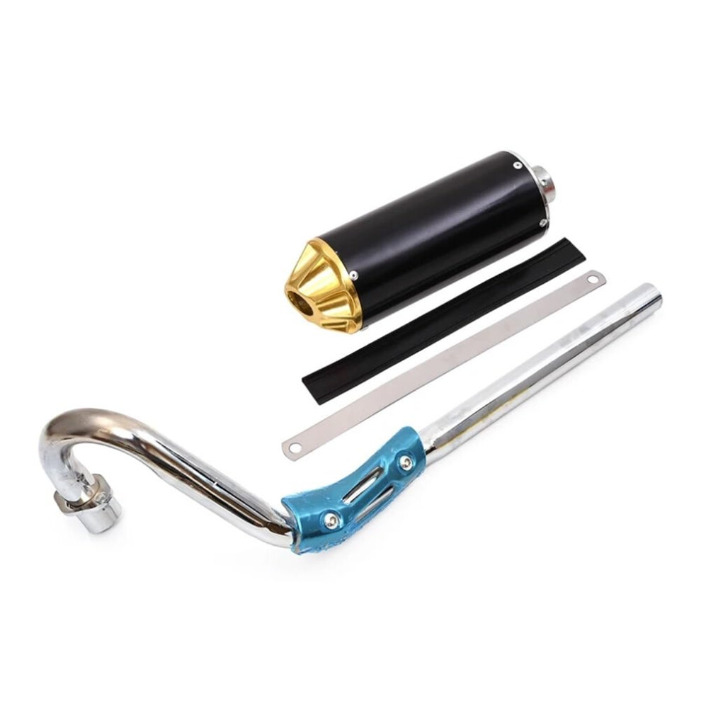 Muffler Exhaust Pipe Motorcycle 28Mm Exhaust Pipe Muffler For Xr50 Crf50 110Cc 125Cc 140Cc Motorcycle Exhaust Pipe Tail Exhaust Muffler G 9067246757359