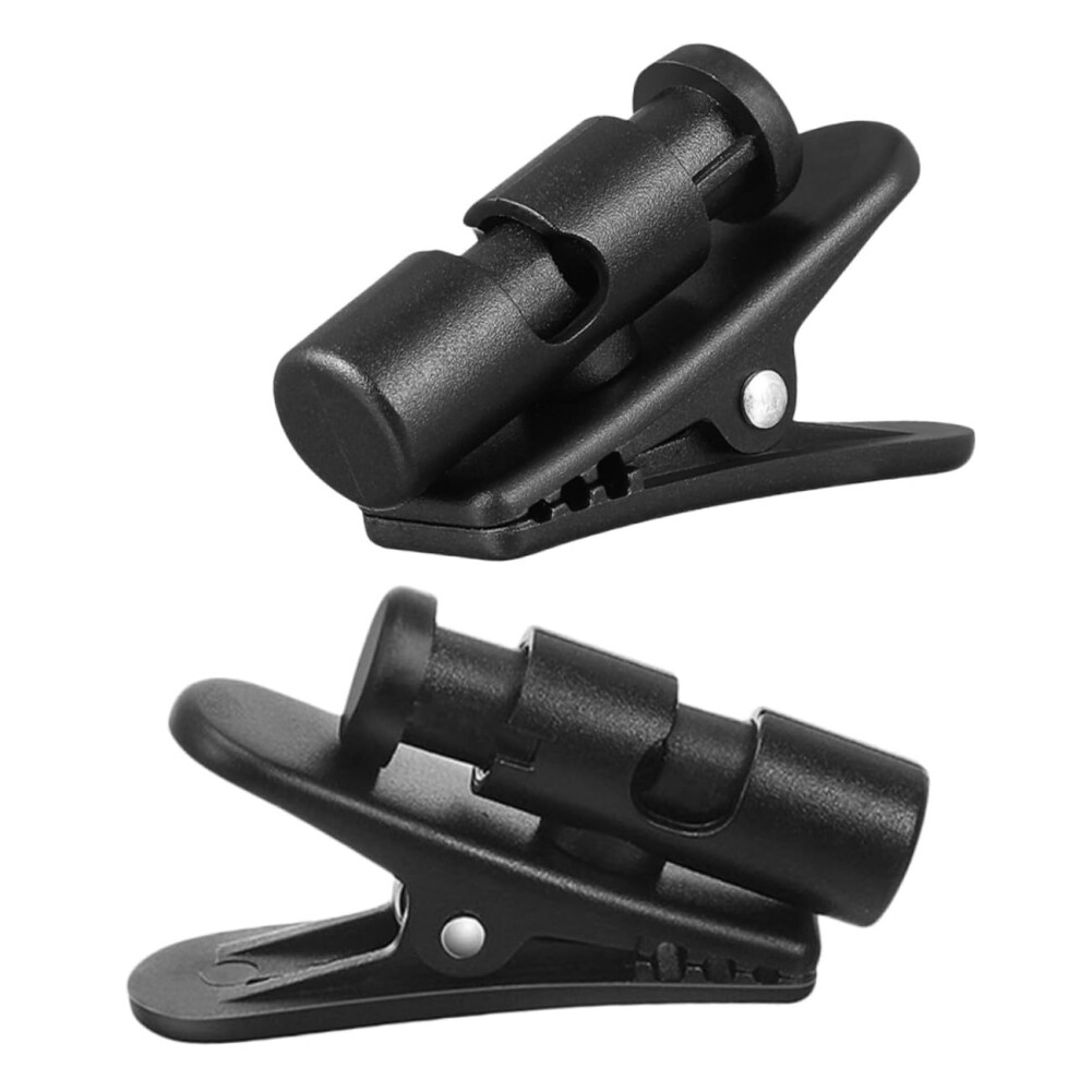 2Pcs Rotating Headphone Cord Clips For Earphone Wire Management Anti-Tangle Sports Wire Fasteners With Strong Grip Earphone Cable Clips For Active Use 9067246757526