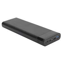 Schwarze 10x18650 Akku-Stromquelle Gehäusset, DIY tragbares Powerbank-Kit