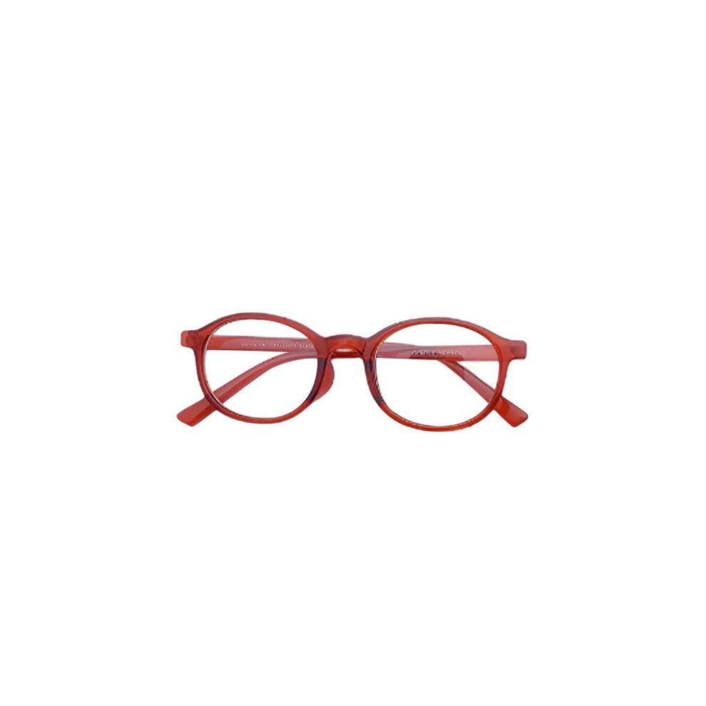 (Red) Eye Glasses Anti Blue Round Frame Durable Eyeglasses Children Eyewear-image-OPC-PMZS8S5-NEW